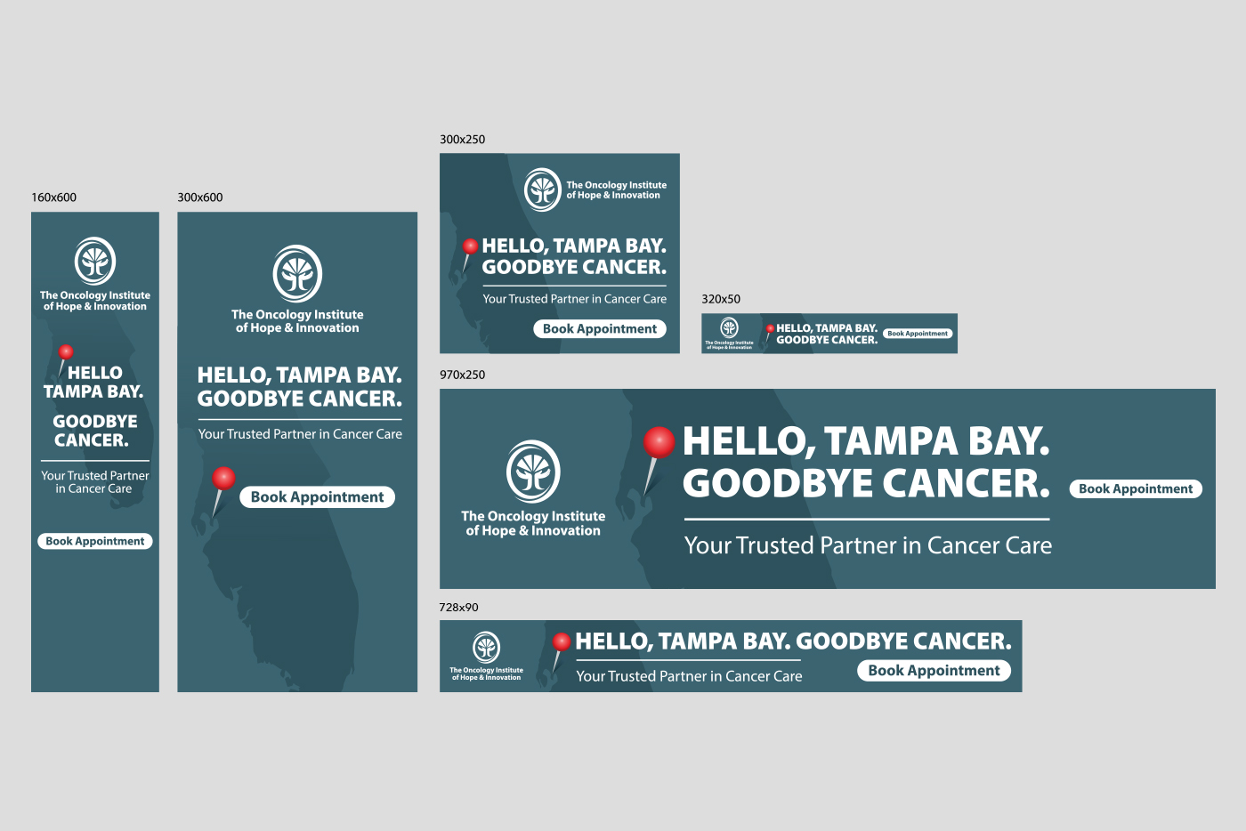 TOI Florida campaign display ads