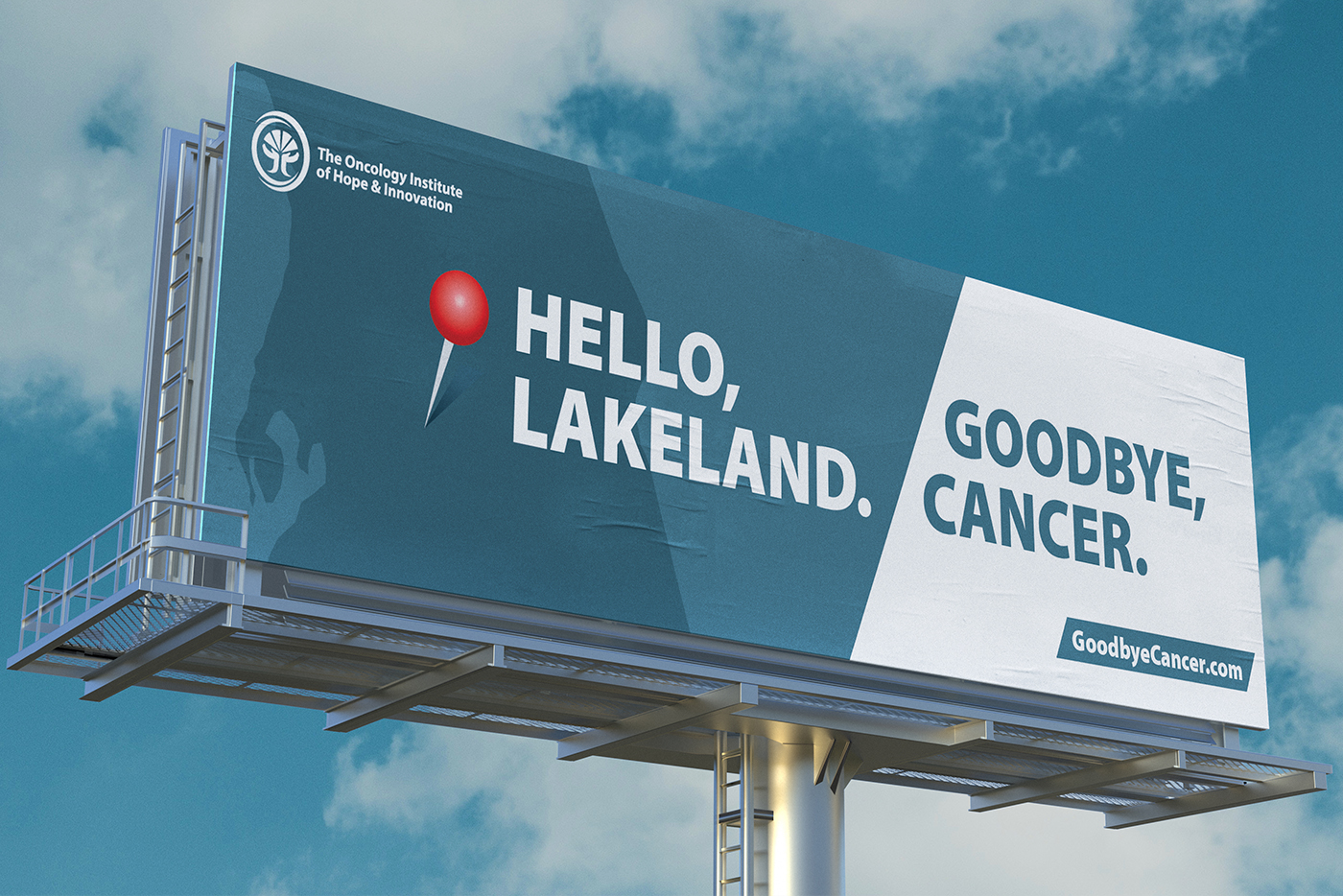 TOI Florida campaign billboard mockup