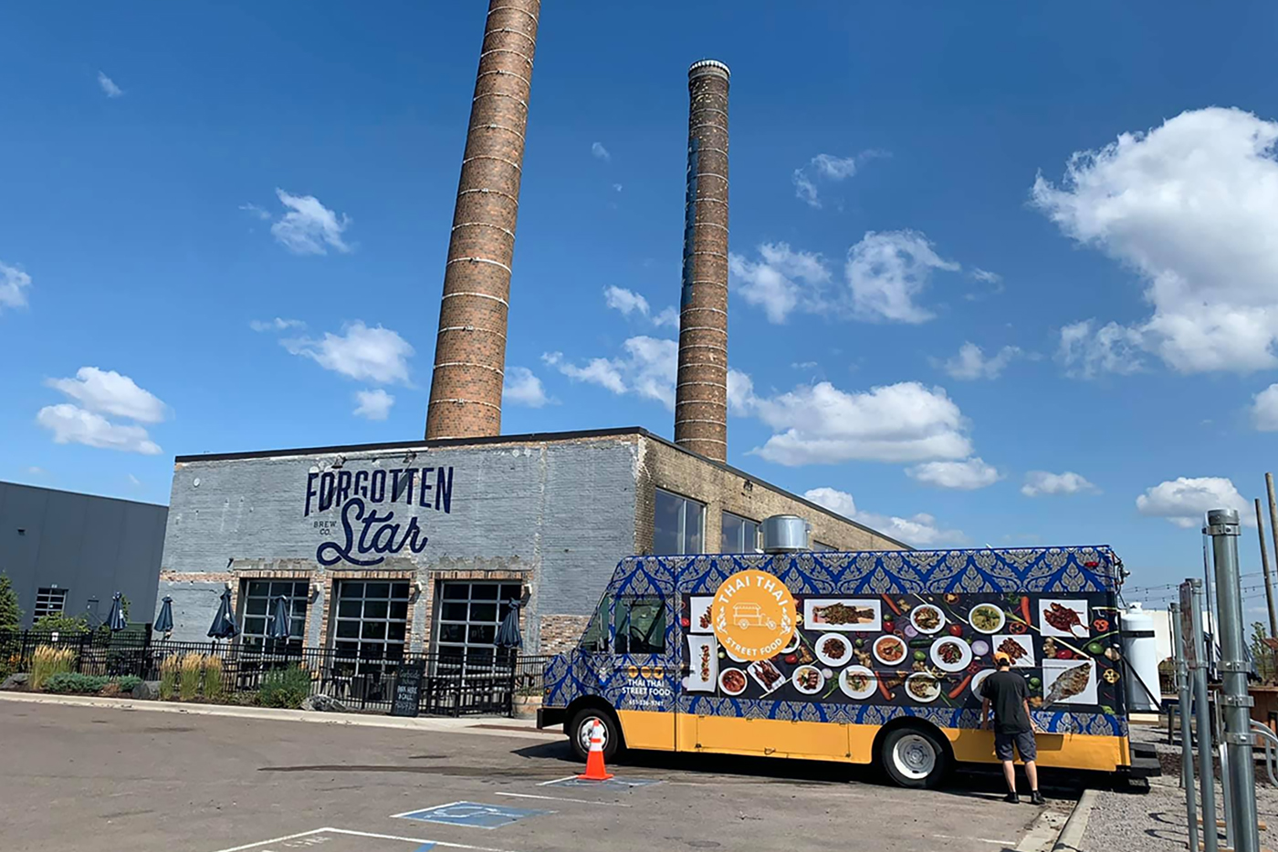 Thai Thai Street Food food truck photograph at the brewery