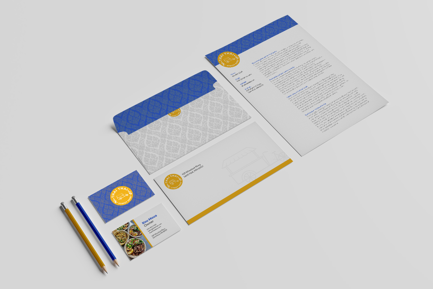 Thai Thai Street Food stationary